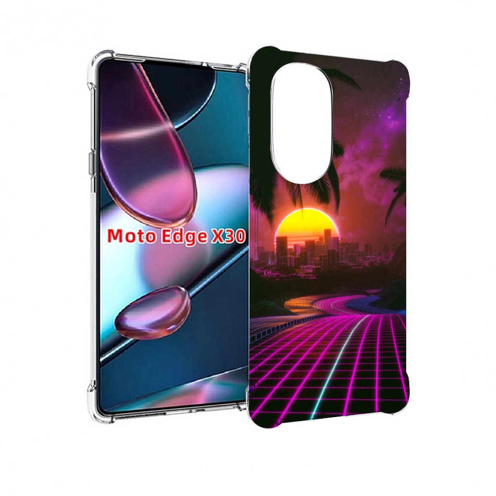 

Чехол MyPads хотлайнмайами 2 для Motorola Moto Edge X30, Прозрачный, Tocco