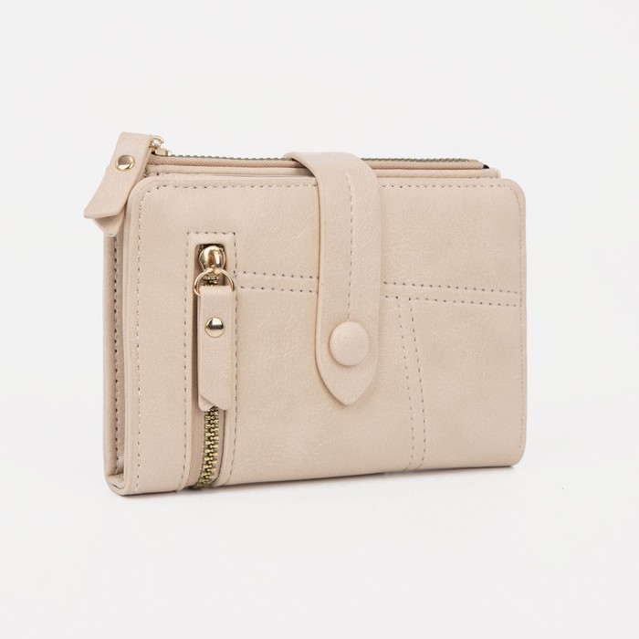 

Кошелек женский NoBrand 9344466, бежевый, 9344466