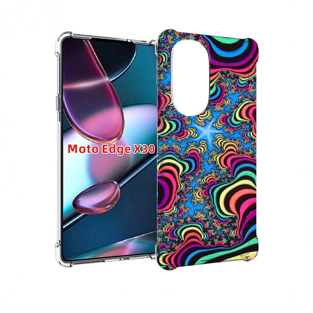 

Чехол MyPads щупальца иллюзия для Motorola Moto Edge X30, Прозрачный, Tocco