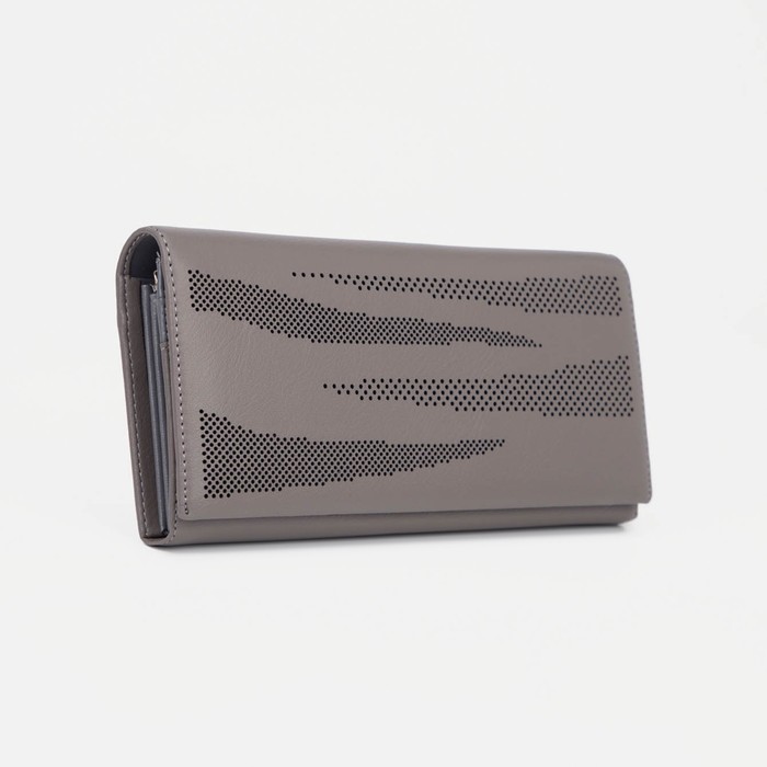 

Кошелек женский NoBrand 9285392, серый, 9285392