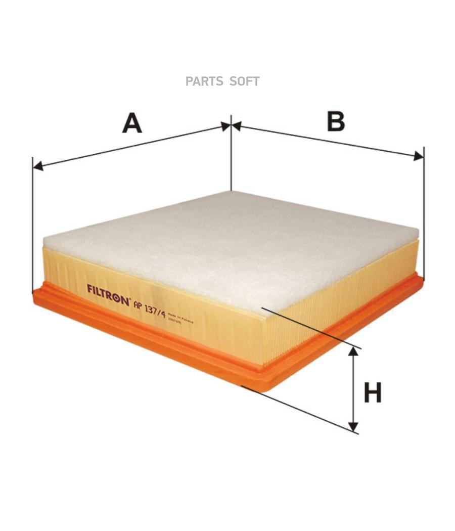 

Фильтр Воздушный Filtron Ap137/4 Filtron арт. AP137/4