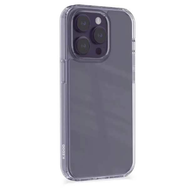 фото Чехол k-doo для iphone 14 pro max guardian, фиолетовый-прозрачный kzdoo