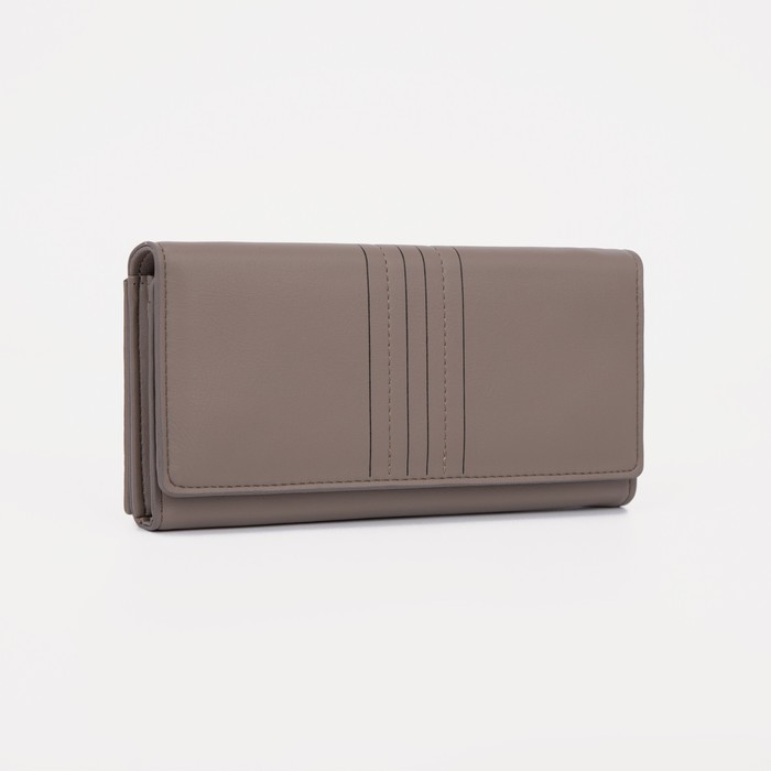 

Кошелек женский NoBrand 9344381, серый, 9344381