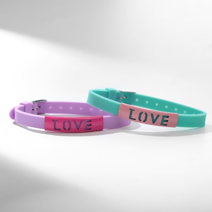 

Парные браслеты из силикона Queen Fair 9668208, 9668208