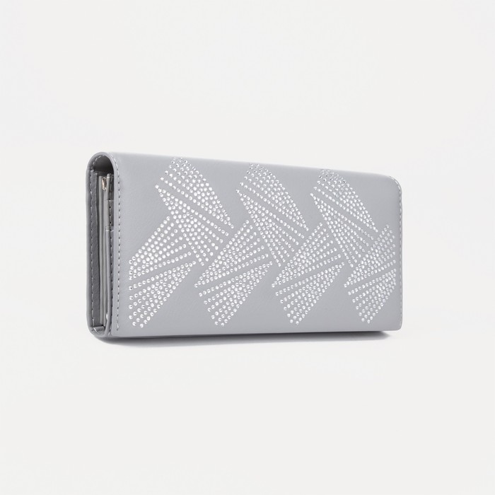 

Кошелек женский NoBrand 9358323, серый, 9358323