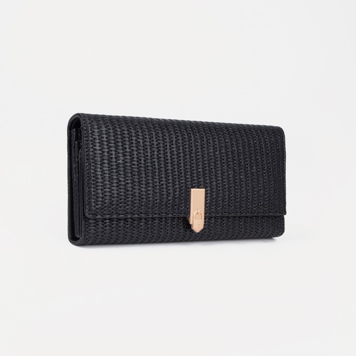

Кошелек женский NoBrand 9344385, чёрный, Черный, 9344385