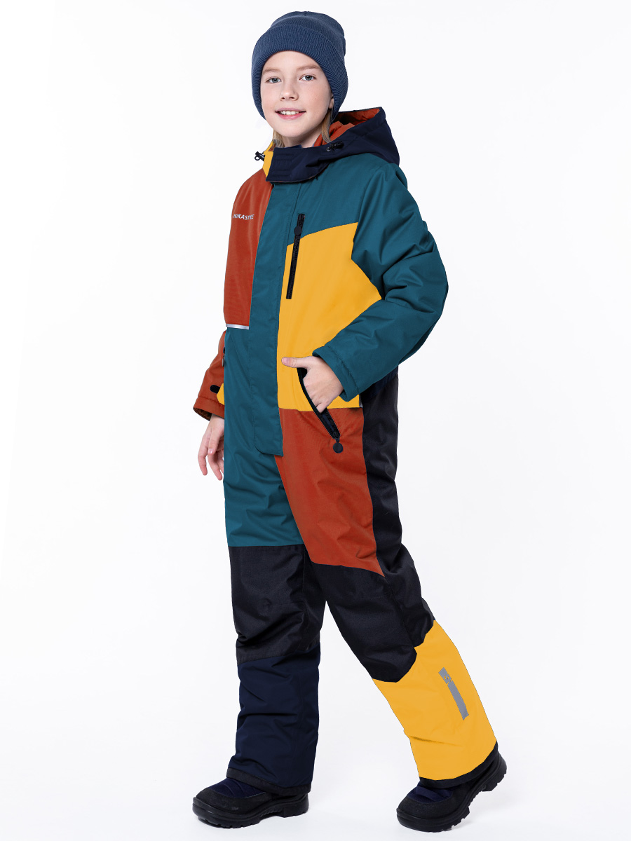

Комбинезон детский NIKASTYLE 8з2523, коричневый, 164, 8з2523