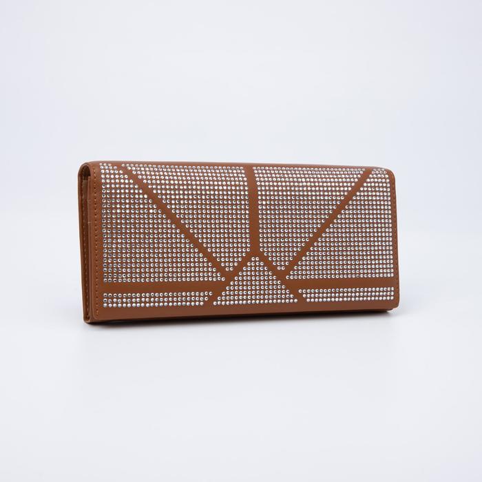 

Кошелек женский NoBrand 7074830, коричневый, 7074830