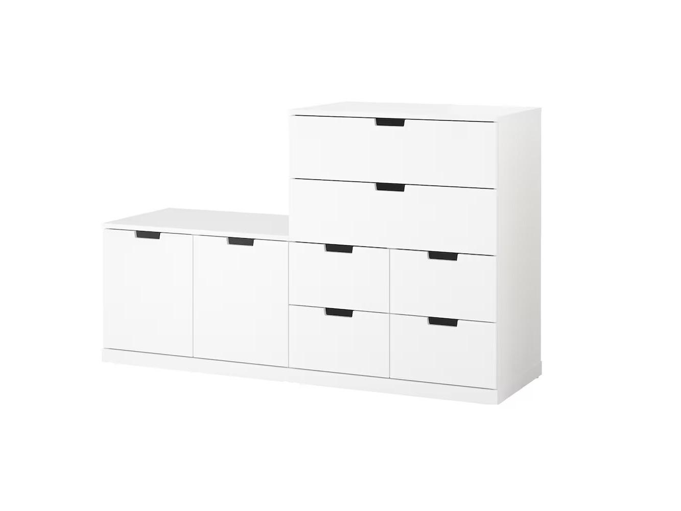

Комод ADETA IKEA Нордли 39 white, Нордли