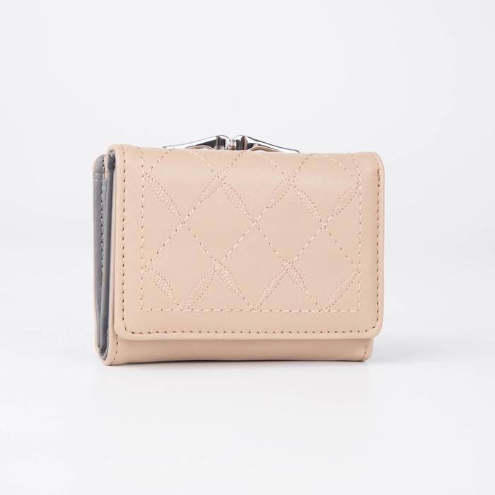 

Кошелек женский NoBrand 5373894, бежевый, 5373894