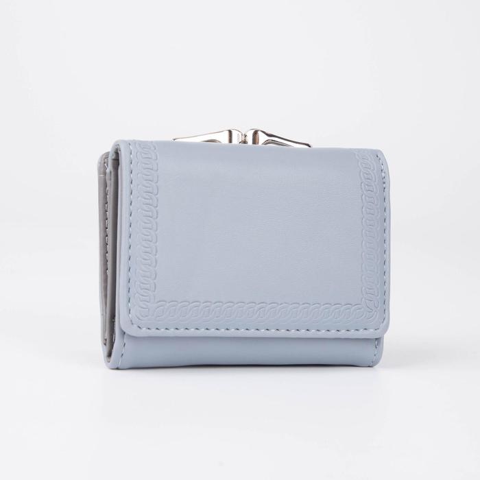 

Кошелек женский NoBrand 5373902, голубой, 5373902