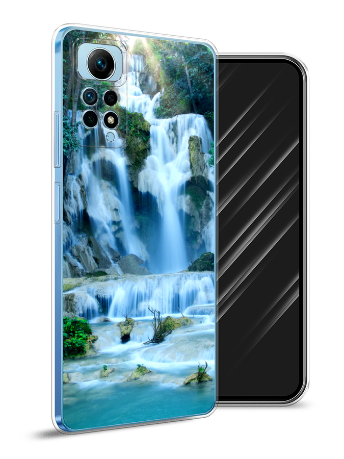 

Чехол Awog на Redmi Note 12 Pro 4G "Водопад 8", Голубой;зеленый, 319050-4