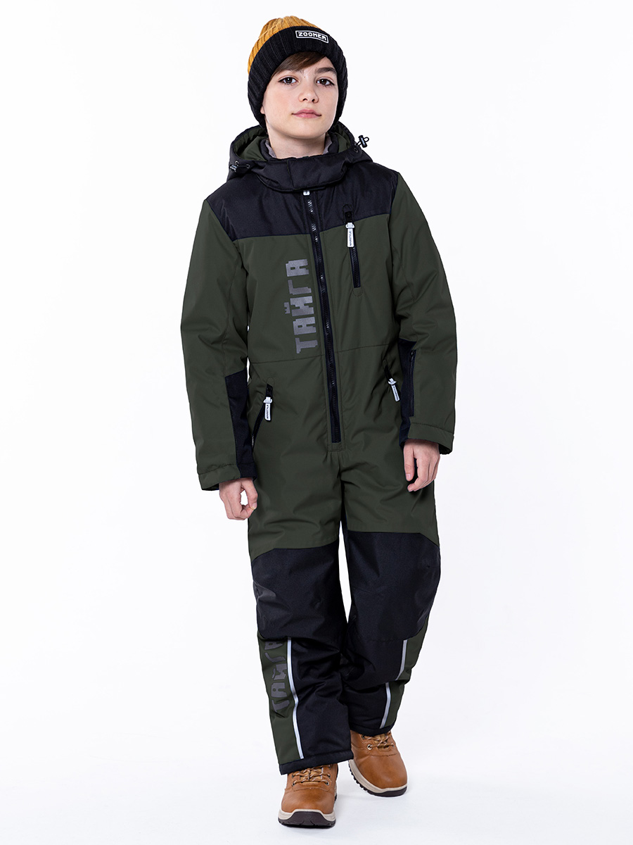 

Комбинезон детский NIKASTYLE 8з4323, хаки, 128, 8з4323