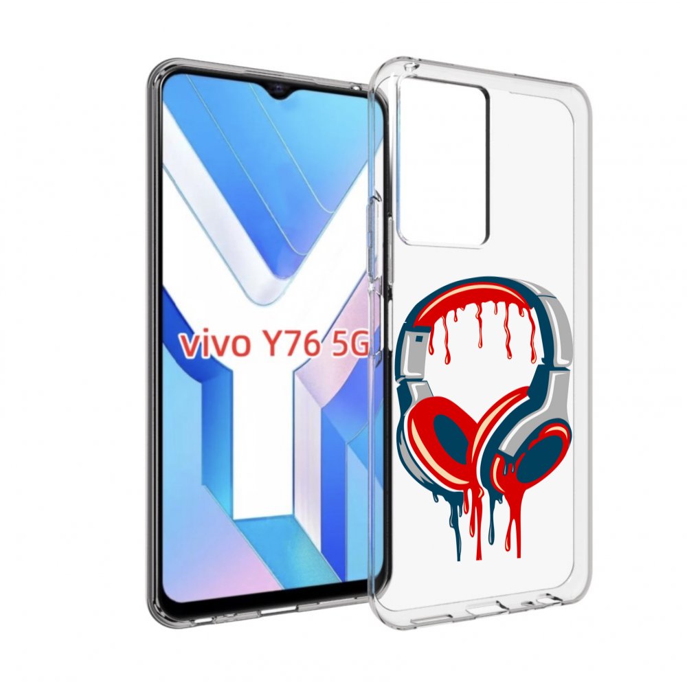 

Чехол MyPads не делай громко для Vivo Y76 5G, Прозрачный, Tocco