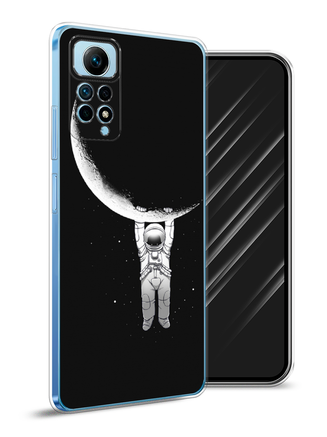 

Чехол Awog на Redmi Note 12 Pro 4G "Космонавт", Белый;черный, 319050-4