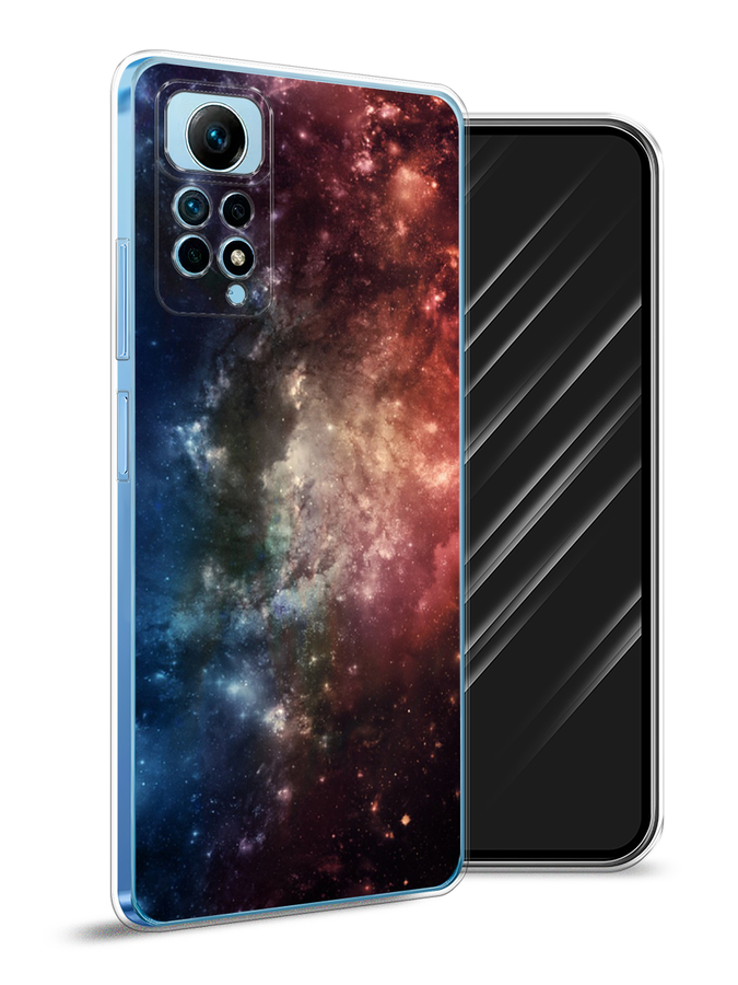 

Чехол Awog на Redmi Note 12 Pro 4G "Космос", Синий;бежевый;красный, 319050-4