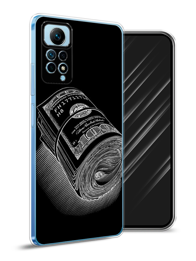 

Чехол Awog на Redmi Note 12 Pro 4G "Кубышка денег", Черный;серебристый, 319050-5