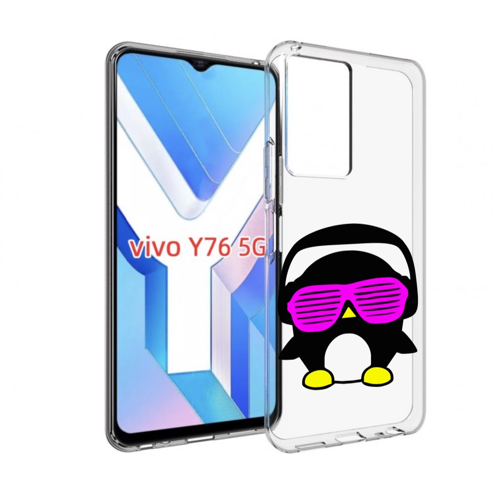 

Чехол MyPads пингвин для Vivo Y76 5G, Прозрачный, Tocco