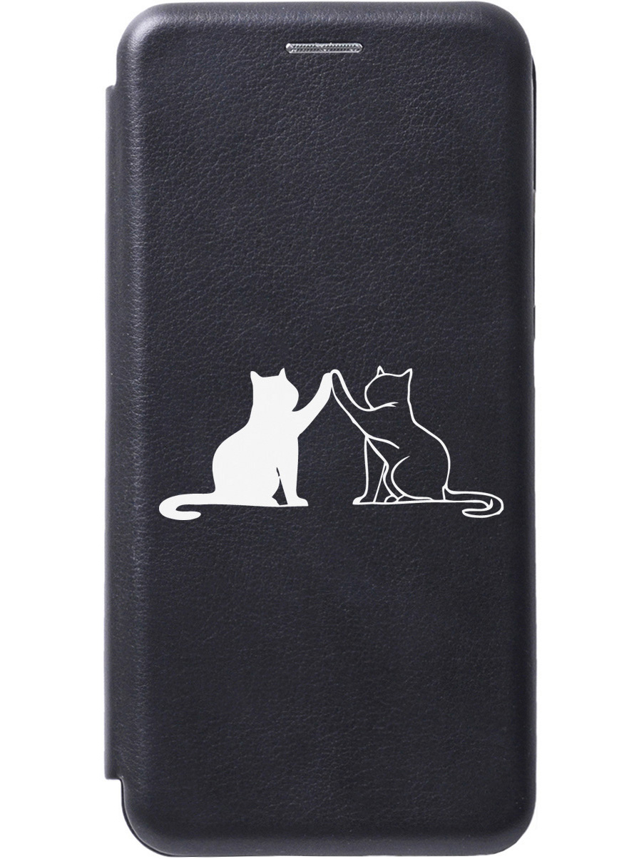 

Чехол-книжка на Tecno Spark 10C, Черный;серебристый, 159590