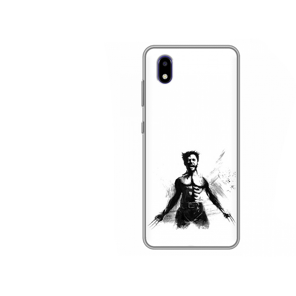 

Чехол MyPads Tocco для ZTE Blade A3 2020 росомаха (PT226941.466.587), Прозрачный, Tocco