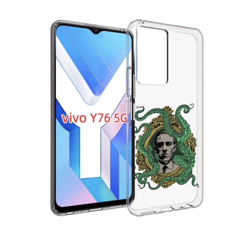 

Чехол MyPads портрет с кракеном для Vivo Y76 5G, Прозрачный, Tocco
