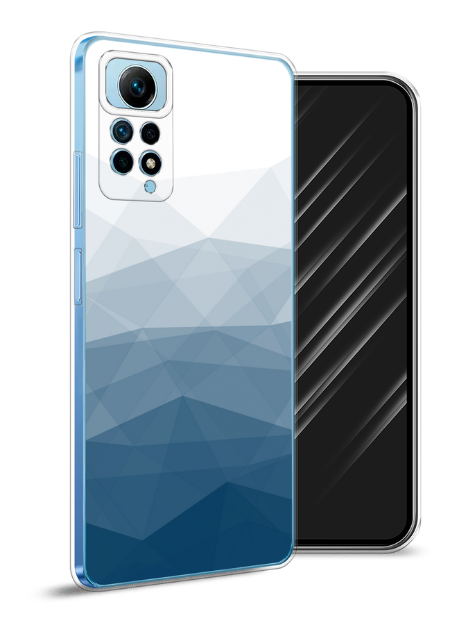 

Чехол Awog на Redmi Note 12 Pro 4G "Абстракция небо", Синий;голубой;белый, 319050-3