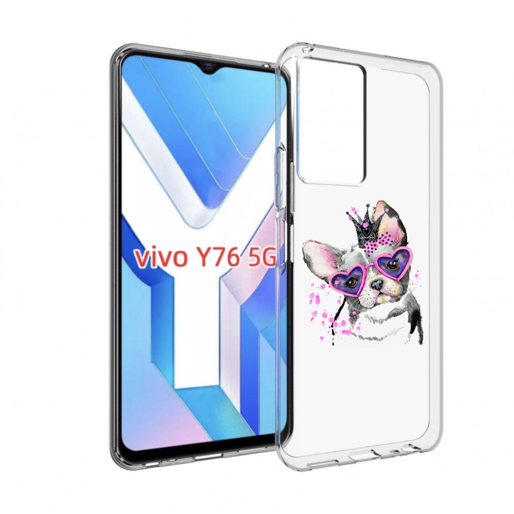 

Чехол MyPads принцесса для Vivo Y76 5G, Прозрачный, Tocco