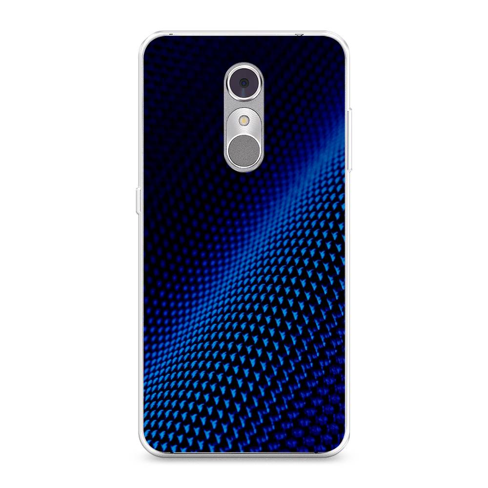 

Чехол Awog на ZTE Blade A910 / ЗТЕ Блэйд A910 "Синий карбон", Разноцветный, 131850-3