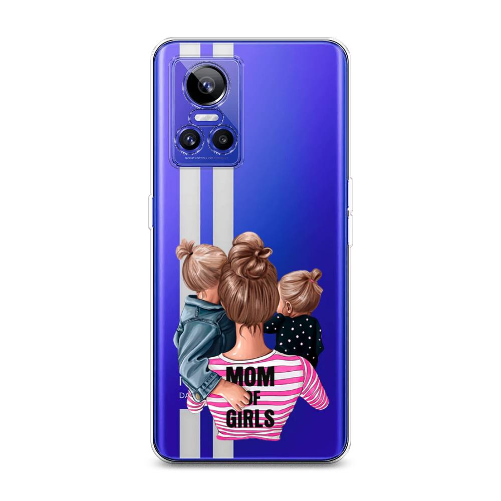 

Чехол Awog на Realme GT Neo 3 "Mom of Girls", Разноцветный, 259050-6