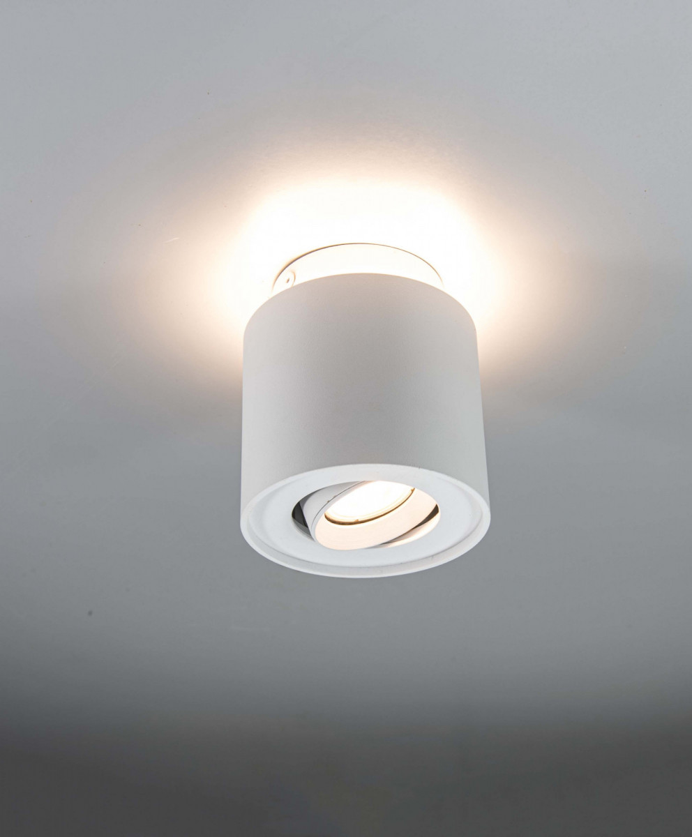 

VEGA L1480WH Светильник встраиваемый, цвет белый, GU10+LED 220V D 100mm H 115mm