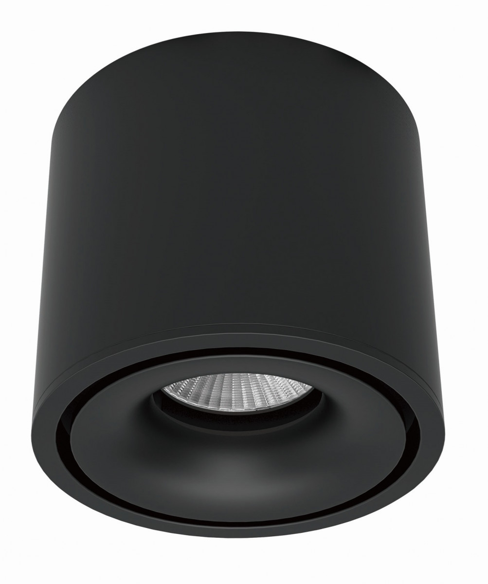 

VEGA L1615BL Светильник встраиваемый светодиодный LED CREE 9W 3000K 60гр, цвет черный, D 9
