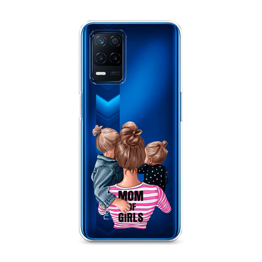 

Чехол Awog на Realme 8 5G/Narzo 30 5G "Mom of Girls", Разноцветный, 257150-6