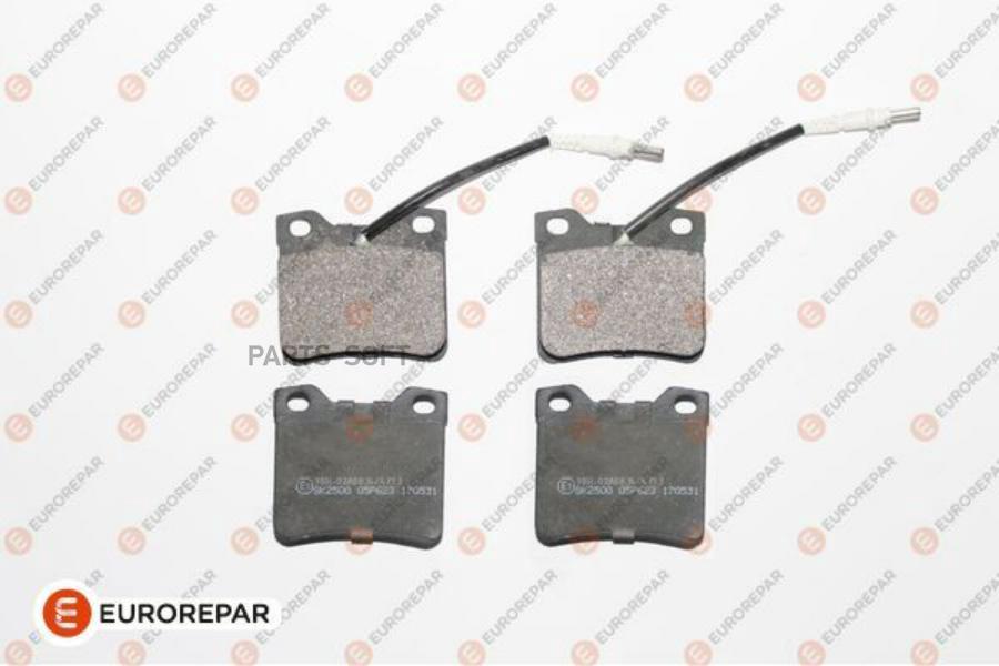 

Колодки тормозные PEUGEOT 605 (6B) 2.0 89 1шт EUROREPAR 1617253380
