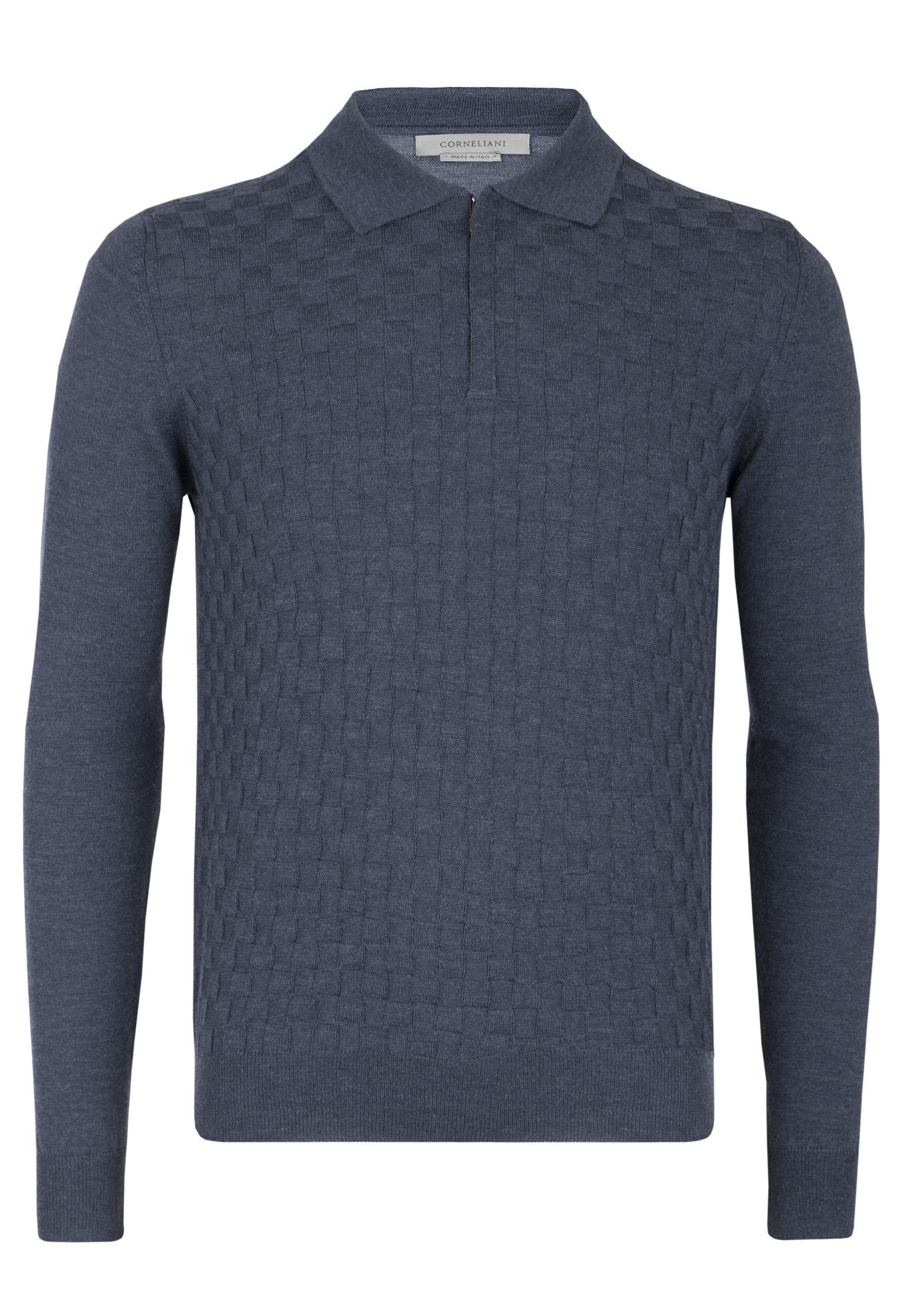 

Джемпер мужской Corneliani 117357 синий 52 IT, 117357
