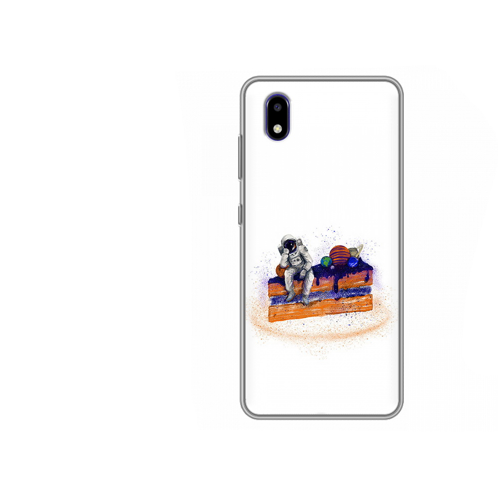 Чехол MyPads Tocco для ZTE Blade A3 2020 торт с планетами (PT226941.466.648)