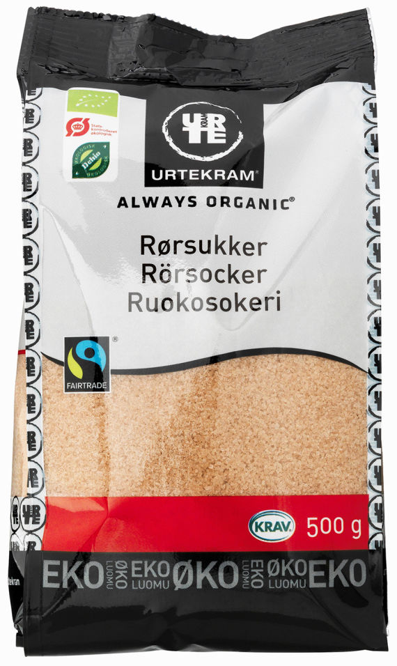 

Сахар Urtekra тростниковый 500г