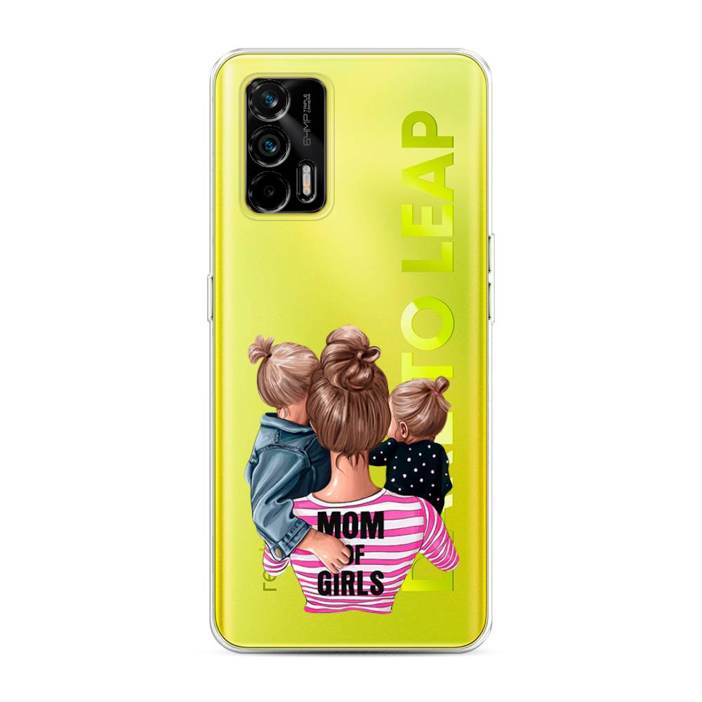 

Чехол Awog на Realme Q3 Pro "Mom of Girls", Разноцветный, 256550-6