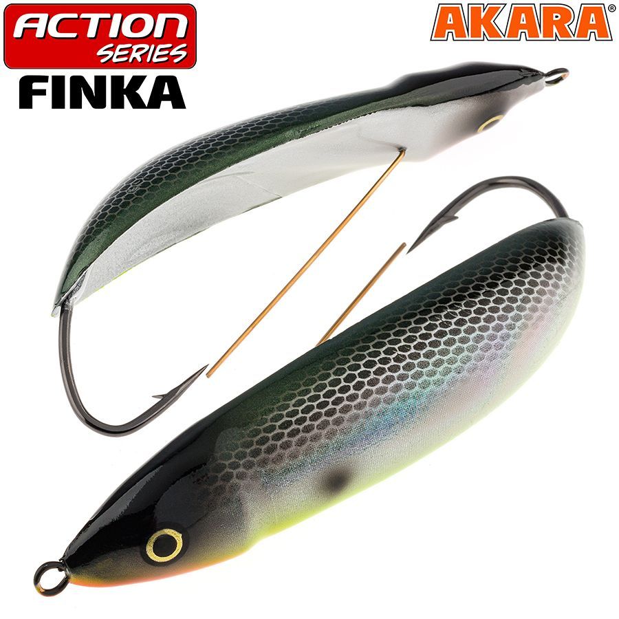 

Блесна Akara Finka minnow spoon ANF-60S-A103 колебалка 9 гр 60 мм, Finka minnow spoon