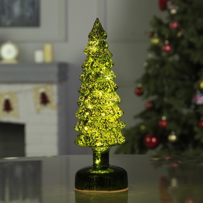 

Световая фигура Luazon Lighting Зеленая елка 9143328 белый теплый, Зеленая елка