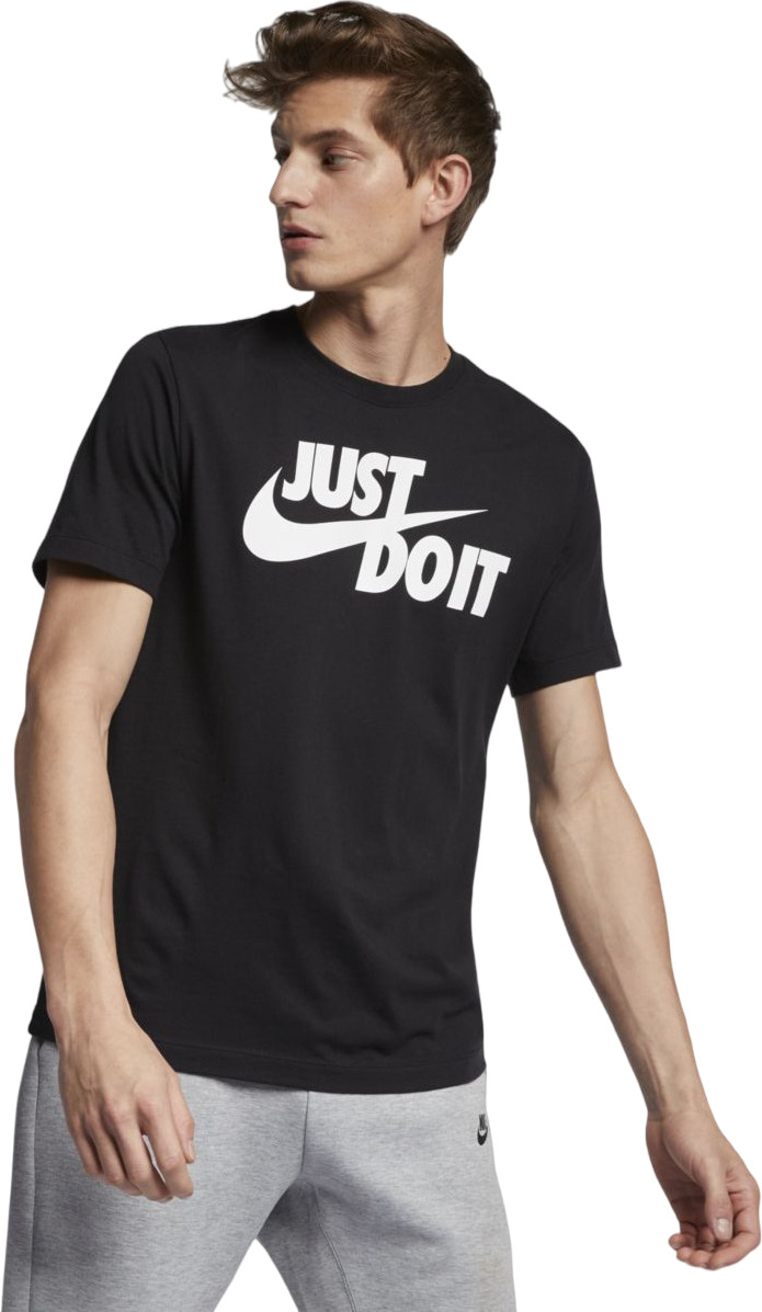 

Футболка мужская Nike M Sportswear Tee Just Do It Swoosh черная 2XL, Черный, M Sportswear Tee Just Do It Swoosh