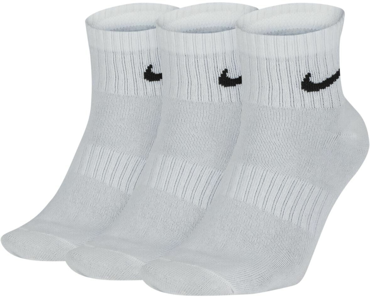 

Комплект носков унисекс Nike Everyday Lightweight Ankle Sock 3 P белых S, Белый, Everyday Lightweight Ankle Sock 3 P