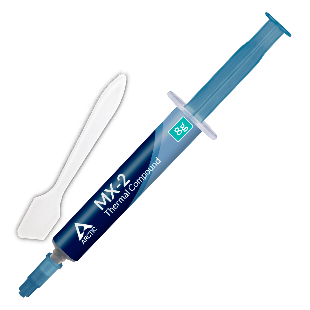

Термопаста Arctic MX-2, 8 грамм, шпатель + спиртовая салфетка