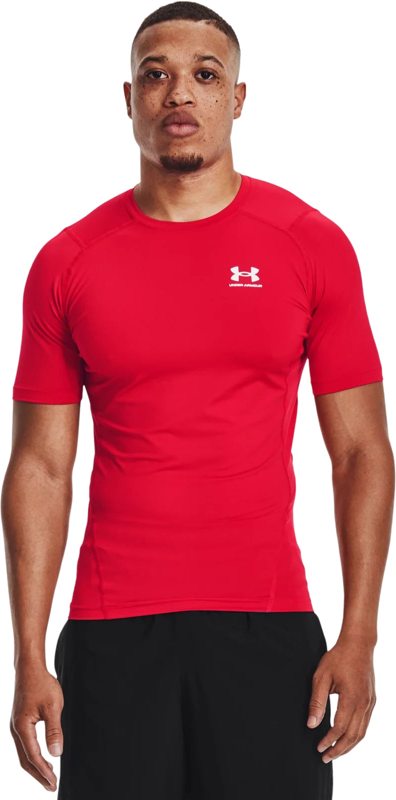 

Футболка мужская Under Armour HG Comp SS Tee красная 2XL, Красный, HG Comp SS Tee