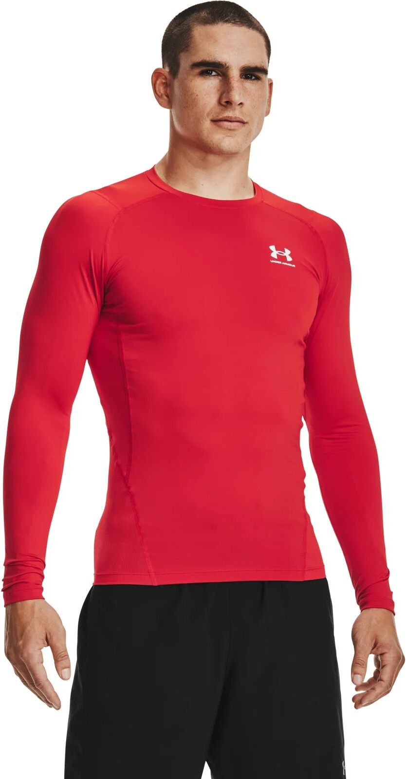 

Лонгслив мужской Under Armour HG Comp LS Tee красный XL, HG Comp LS Tee