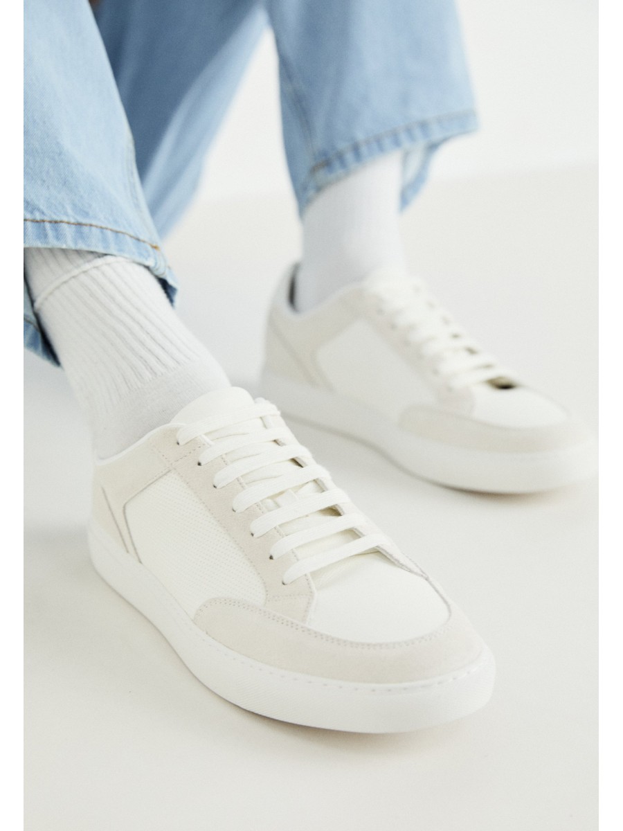 

Кеды мужские ALDO A0112O06A белые 44 EU, Белый, A0112O06A