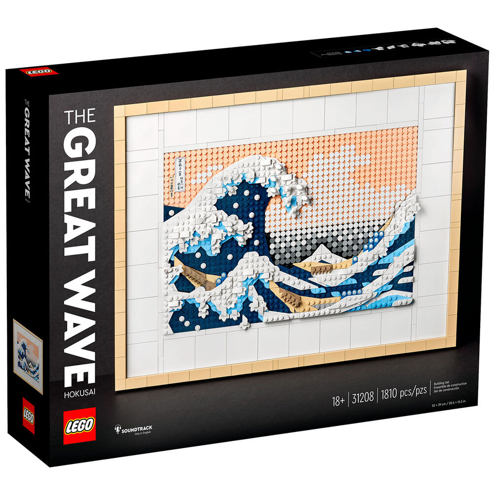 Конструктор LEGO ART Хокусай - Большая волна 31208