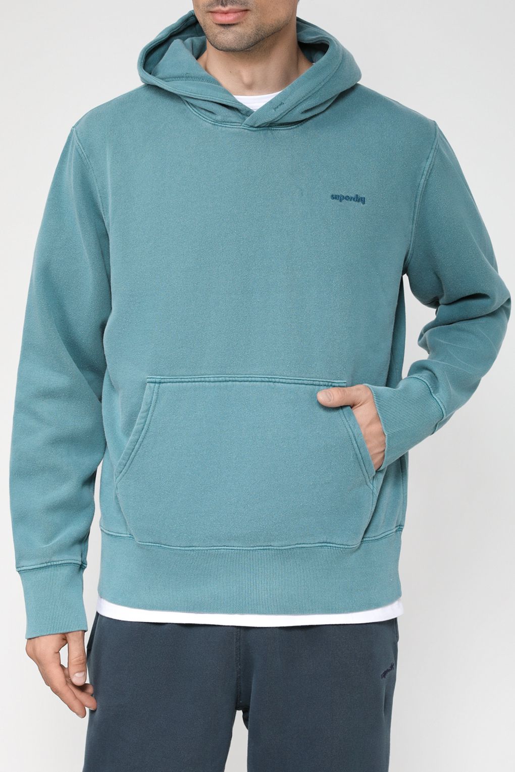 

Худи мужское Superdry M2012362A голубое XL, Голубой, M2012362A