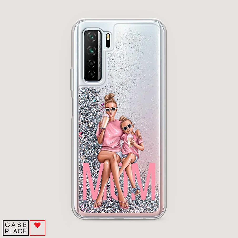 

Чехол Awog на Huawei P40 lite 5G/Honor 30S Global/Nova 7 SE "Lovely mom", Разноцветный, 6102991-1