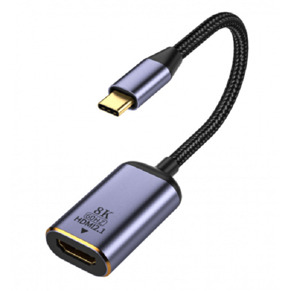 Адаптер KS-IS HDMI - USB Type C вилка-розетка м (KS-773)