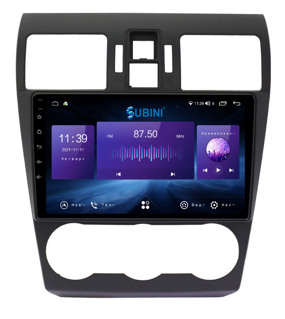 

Автомагнитола для Subaru Forester 2015-2018, Impreza, XV 2015-2017, 3/32 ГБ, 9", 8-ядер, Forester 2015-2018, Impreza, XV 2015-2017